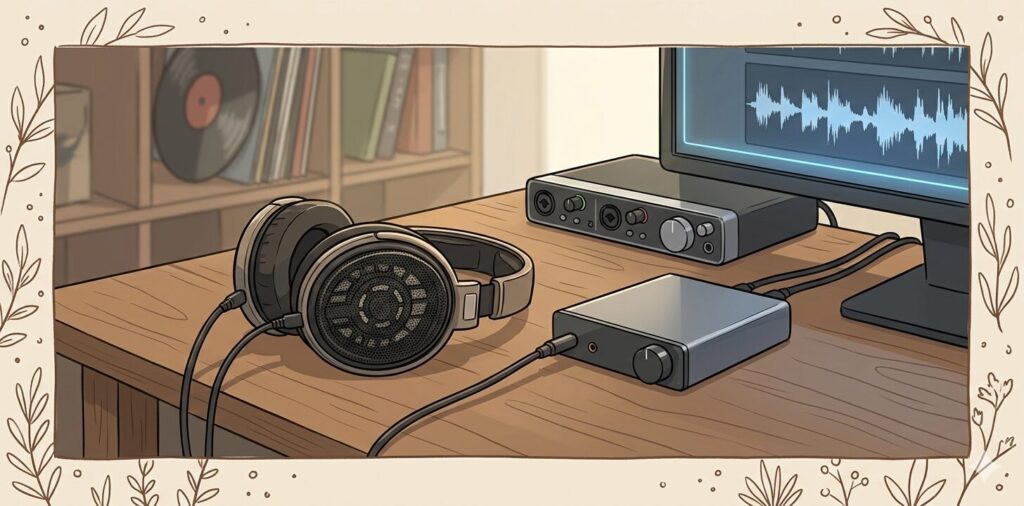 ヘッドホアンプ